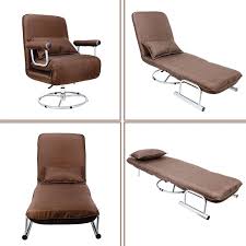 Co Z 5 Position Folding Sleeper Chair Convertible Sofa Bed Lounge Couch Amazon Co Uk Kitchen Home Single Sofa Chair Chair Sofa Bed Sofa Bed Lounge