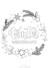 We do love coloring pages here at easy peasy and fun and we have hundreds of them to share with you, so go and grab your crayons or coloring pens. 37 Free Winter Coloring Pages For Adults Happier Human