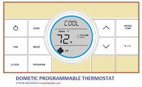 The thermostat can be mounted directly on the heater itself or on the wall so that the circuit wiring passes through the thermostat first on the way to the baseboard heater. Dometic Control Center 2 Thermostat Wiring Diagrams Dometic Thermostat Instructions