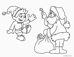 Dogs, cats, christmas trees, candy canes, a snowman and reindeer are just a few of the many coloring pictures and pages in this section. Free Printable Elf Coloring Pages For Kids