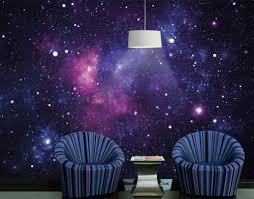 Photo Wall Mural Galaxy 400x280 Wallpaper Wall Art Decor Universe Space Violet Wall Murals Wall Wallpaper Galaxy Wallpaper
