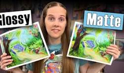 Glossy vs Matte Paper for Art Prints