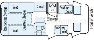 Image Result For Rialta Hd Floor Plans Rv Floor Plans Small Motorhomes Floor Plans
