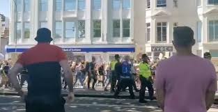 Reactionaries clearly have a thing about george floyd, and not just because of his less than righteous character. We Spoke To An Edl Member Who Protected The Statue At Brighton S Blm Protests