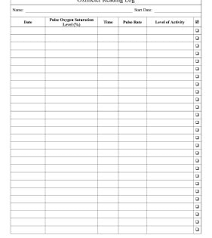 Record Pulse Oxygen Saturation Levels With This Printable