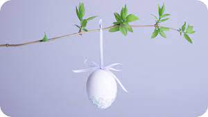 Es sind in der regel ausgeblasene eier. Ostereier Aufhangen Osterdeko Selber Machen Diy Ostereier Gestalten Chestnut Youtube