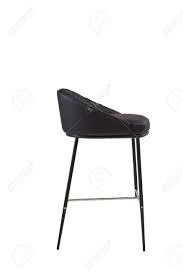 Modern black leather counter stools. Black Leather Bar Stool Isolated On White Background Modern Stock Photo Picture And Royalty Free Image Image 140965424