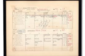 Wilt chamberlain scores 100 points against the new york knicks on march 2, 1962. Autographed Scoresheet From Wilt Chamberlain S 100 Point Game In Hershey Up For Auction Phillyvoice