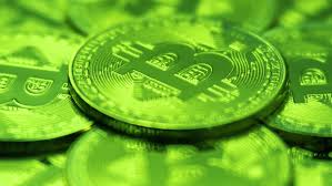 Green coins are the new gold coins. Crypto Currency Bitcoin Green Color Stock Footage Video 100 Royalty Free 1009946399 Shutterstock