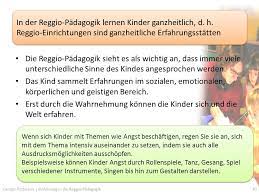 Handwerk betreffend die führung eines knaben') und erziehungswissenschaft sind bezeichnungen für eine wissenschaftliche disziplin. Einfuhrung In Die Reggio Padagogik Ppt Video Online Herunterladen