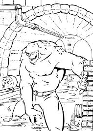 Killer croc coloring pages - Hellokids.com