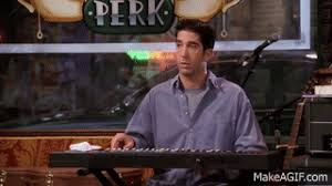 Tap and hold to download & share. Friends Ross Played The Keyboard On Make A Gif