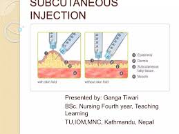 Image result for Subcutaneous Injection