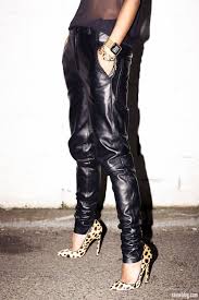 Obsessed With Baggy Leather Pants Fashion New Look Fashion Leather Fashion