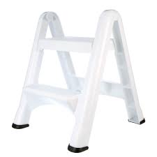 Rubbermaid Folding 2 Tier Step Stool Walmart Com Step Stool Folding Step Stool Fold Up Chairs