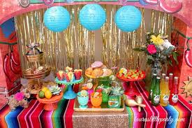 Theme Outdoor Birthday Party Ideas For Adults A Bright And Colorful Fiesta Birthday Party Theme Is A Fun And Affordable Choice Gender Reveal Party Decorations Mexican Party Theme Mexican Birthday Parties