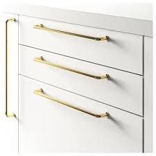 Bagganas Handgreep Messingkleur 335 Mm Ikea Messing Roestvrij Staal Handgrepen