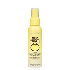 According to laudat, toning products help correct the yellow and orange undertones that make blonde hair look dull and lackluster. Hair Lightener Spray In Lightening Formula Sun Bum