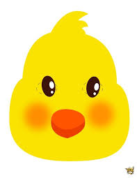 Masque Poussin A Imprimer Et A Decouper En 2020 Coloriage Masque Poussins Coloriage