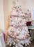 White Tree With Red Ornaments