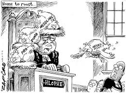 Zapiro Hlophe Mail Guardian Cartoonist Cartoon Home To Roost