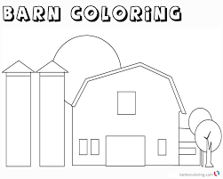 Search images from huge database containing over 620,000 coloring pages. Barn Outline Barn Coloring Pages Outline Coloring Free Printable Jpg Clipartix