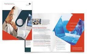 Computer Software Company Brochure Template Design Company Brochure Brochure Examples Company Brochure Design