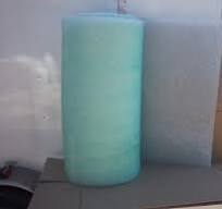 Spray Booth Paint Arrestor Exhaust Floor Filter Roll 45"x300' 15gram  Fiberglass