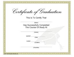 An honorary degree is not earned. 40 Graduation Certificate Templates Diplomas Printabletemplates
