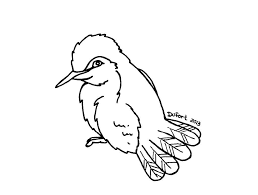 Royal blues and vibrant greens help the elaborate plumage of this bird attract a mate. Online Coloring Pages Birds Coloring Page A Little Bird Birds