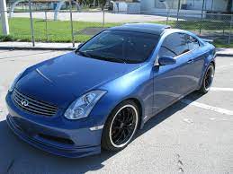 Blue Infinity G Series Dream Cars Hot Rides My Dream Car