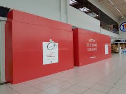 Wall Tek Palissade Chantier Aluminium Bijouterie Histoire D Or Travaux Centre Commercial Centre Commercial Palissade Chantier