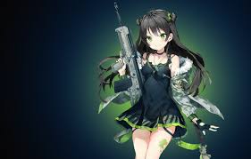 Here we've collected only the best anime gun wallpapers for you uploaded by our community. Wallpaper Gun Game Weapon Anime Rifle Bishojo Girl Frontline Images For Desktop Section Prochee Download