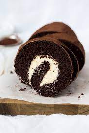 Chocolate Roll Cake Recipe Chocolate Roll Roll Cake Chocolate Roll Cake