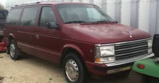 1988 Plymouth Grand Voyager In Silver Our First Mini Van Mini Van Van Chrysler