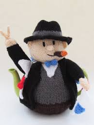 Find fabric for your craft project. Ve Day Winston Churchill Tea Cosy Knitting Pattern