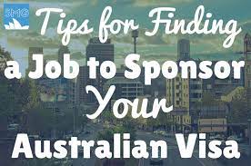 Tips From A Recruiter For Finding Work Visa Sponsorship For Australia Moving To Australia Jobs Australia Work In Australia