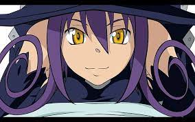 Sometimes purple hair is reserved for characters who have a dark history but whose hearts have not entirely darkened yet. Hd Wallpaper Female Anime Character With Purple Hair And Witch S Hat Cartoon Wallpaper Flare