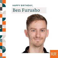 Wishing a very happy birthday to Ben Furusho! 🎉 . #RJE #HappyBirthday  #PeopleWhoDelight
