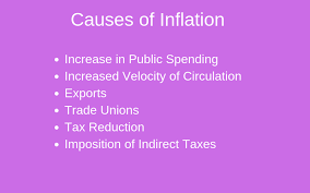 When the general price level rises, each unit of currency buys fewer goods and services; Causes Of Inflation Meaning Definition Reasons Of Inflation