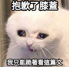 抱歉了膝蓋我只能跪著看這篇文