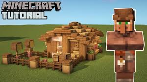 Nitwits cannot have their professions changed in minecraft, so if you come across these. Minecraft Fletcher S House Tutorial Villager Houses Youtube