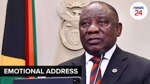 What time is cyril ramaphosa's speech? Watch Emotional Ramaphosa S Message To Sa We Let Down Our Guard And We Are Now Paying The Price Youtube