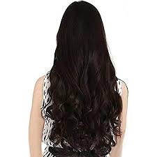Wavy hair is a type of textured hair, but it is a separate subset of textured hair than curly hair. Pema Hair Extensions And Wigs Women S Natural Brown Curly Wavy Hair Extensions Amazon In Beauty