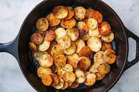 The Easiest Way To Pan Fry Potatoes Without Burning Them Recipe Pan Fried Potatoes How To Cook Potatoes Fried Potatoes Recipe
