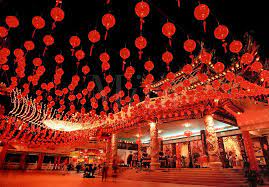 Thean Hou Temple With Chinese New Year Lights Kuala Lumpur Chinese Wedding Kuala Lumpur Happy Chinese New Year