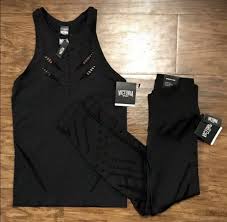 Victoria's secret our softest legging ever! Victoria S Secret Victoria S Secret 2 Pc Sport Seamless Set Lot Leggings Yoga Tank Rare Xs 90