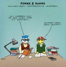 Bol Com Fokke Sukke Dubbele Wenskaart Verjaardagskaart 1