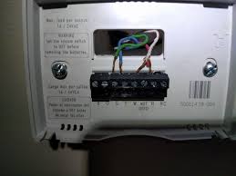 Honeywell thermostat wiring instructions for 4 & 5 wire applications. Honeywell Rth9580wf Thermostat Wiring Question Diy Home Improvement Forum