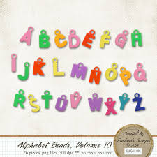 Beads cabochons charms jewelry findings pendants. Alphabet Beads Volume 10